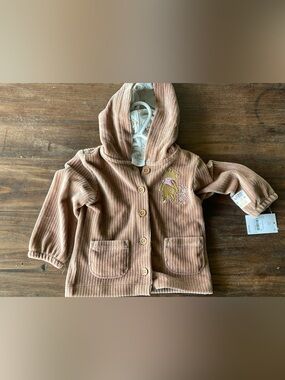 Disney Pooh Hooded Jacket in Light Brown